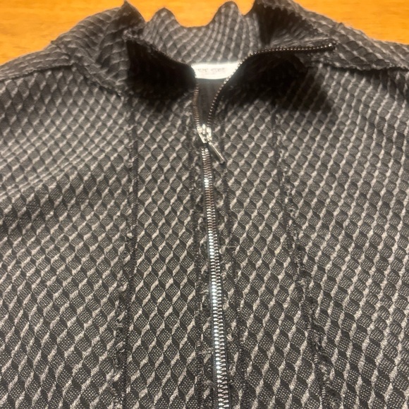 Per Se Black and Gray Long Sleeve Dress - Picture 5 of 5